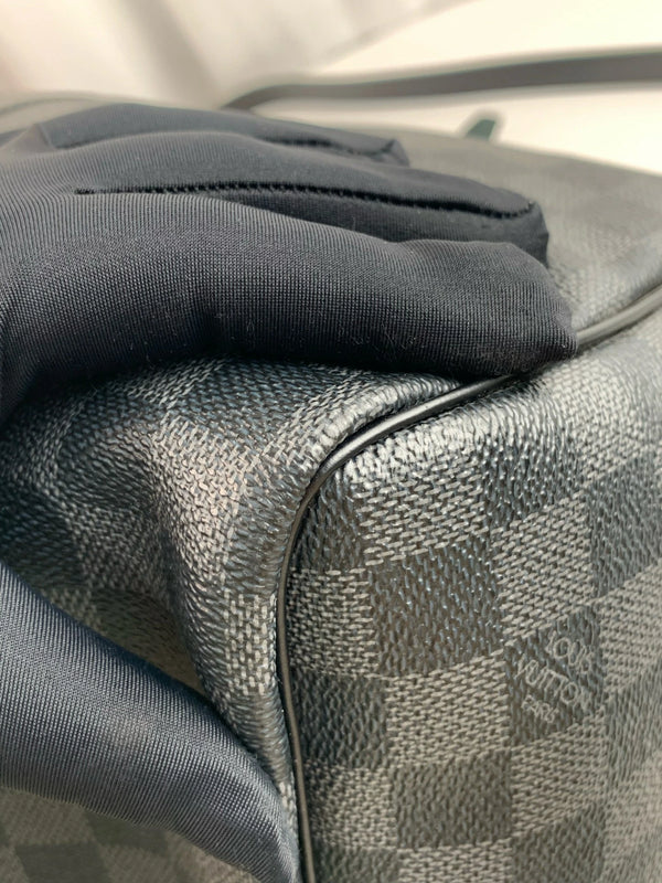 Keepall Bandouliere Bag Damier Graphite 55