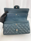 Chanel Classic Double Flap Bag Quilted Iridescent Caviar