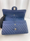 CHANEL Classic Double Flap Bag Quilted Caviar Medium