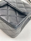 CHANEL Classic Single Flap Bag Quilted Lambskin Mini