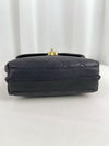 CHANEL Classic Flap Reversible Black Grained Lambskin Leather Medium
