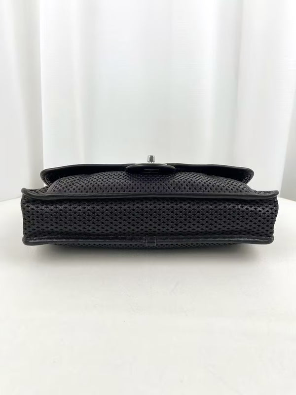 CHANEL Up In The Air Flap Bag Perforated Leather Medium
