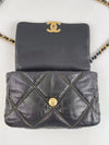 CHANEL 19 Flap Bag Quilted Leather Small