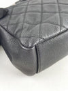 CHANEL Classic Single Flap Quilted Caviar Medium