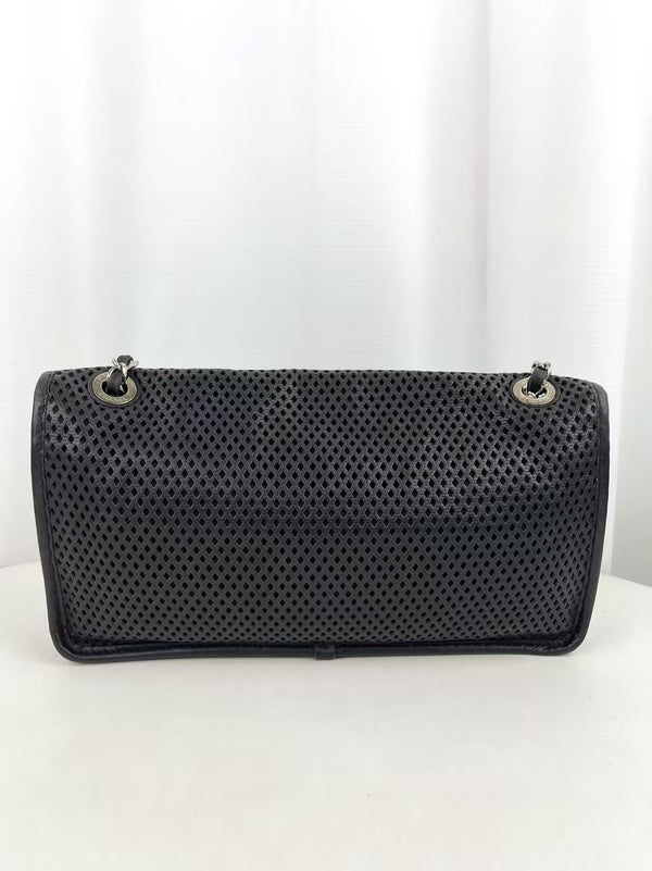 CHANEL Up In The Air Flap Bag Perforated Leather Medium