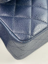 Classic Double Flap Bag Quilted Caviar Medium