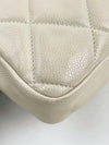 CHANEL Classic Single Flap Bag Quilted Caviar Medium
