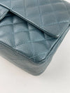 Chanel Classic Double Flap Bag Quilted Iridescent Caviar