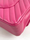 Classic Double Flap Bag Chevron Lambskin Medium
