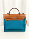 Herbag Zip Leather and Toile 31