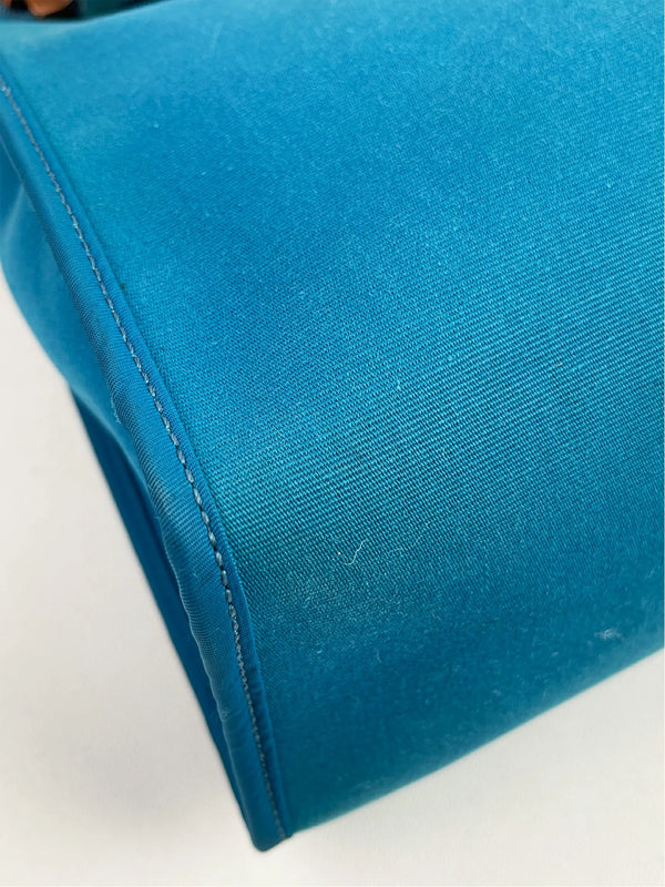 Herbag Zip Leather and Toile 31