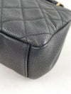 CHANEL Classic Single Flap Quilted Caviar Medium