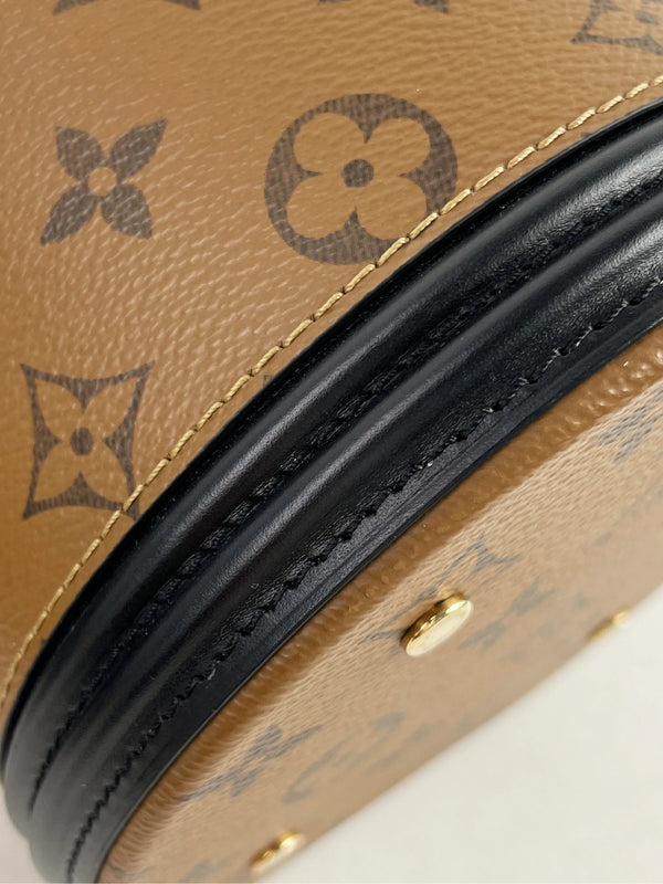 Cannes Handbag Reverse Monogram Canvas