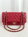 Classic Double Flap Bag Quilted Lambskin Medium