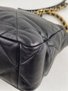 CHANEL 19 Flap Bag Quilted Leather Medium