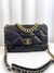 CHANEL 19 Flap Bag Quilted Leather Medium