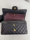 CHANEL Classic Double Flap Bag Quilted Caviar Medium
