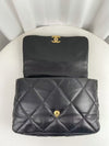 CHANEL 19 Flap Bag Quilted Goatskin Medium