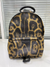 LOUIS VUITTON leopard print backpack