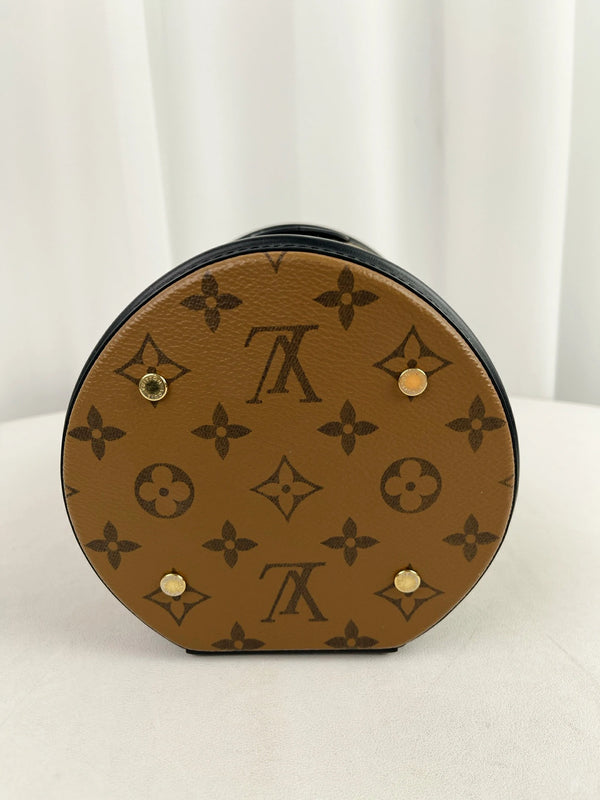 Cannes Handbag Reverse Monogram Canvas