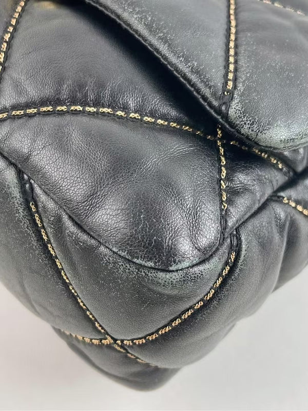 CHANEL 19 Flap Bag Quilted Leather Small