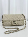 CHANEL Classic Single Flap Bag Quilted Caviar Medium