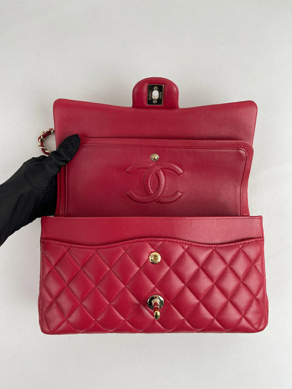 Classic Double Flap Bag Quilted Lambskin Medium