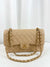 Vintage Classic Double Flap Bag Quilted Caviar Medium