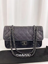 CHANEL Classic Double Flap Bag Quilted Caviar Medium