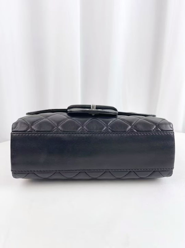CHANEL Classic Double Flap Bag Quilted Lambskin Leather Medium