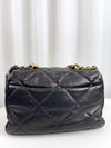 CHANEL 19 Flap Bag Quilted Leather Medium