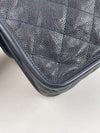 CHANEL Classic Double Flap Bag Quilted Caviar Medium