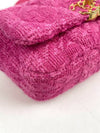 CHANEL 19 Flap Bag Quilted Tweed Small