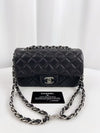 CHANEL Classic Single Flap Bag Quilted Lambskin Mini