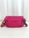 CHANEL 19 Flap Bag Quilted Tweed Small